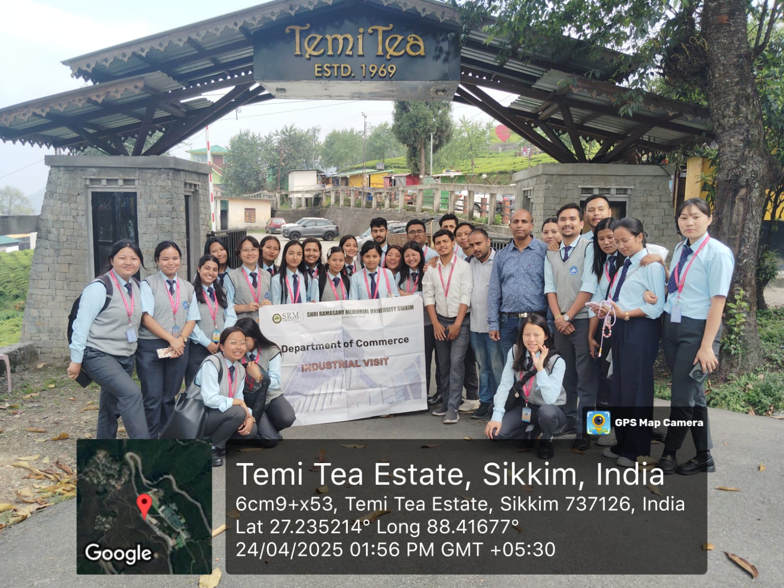 Industrial Visit to Temi Tea Estate