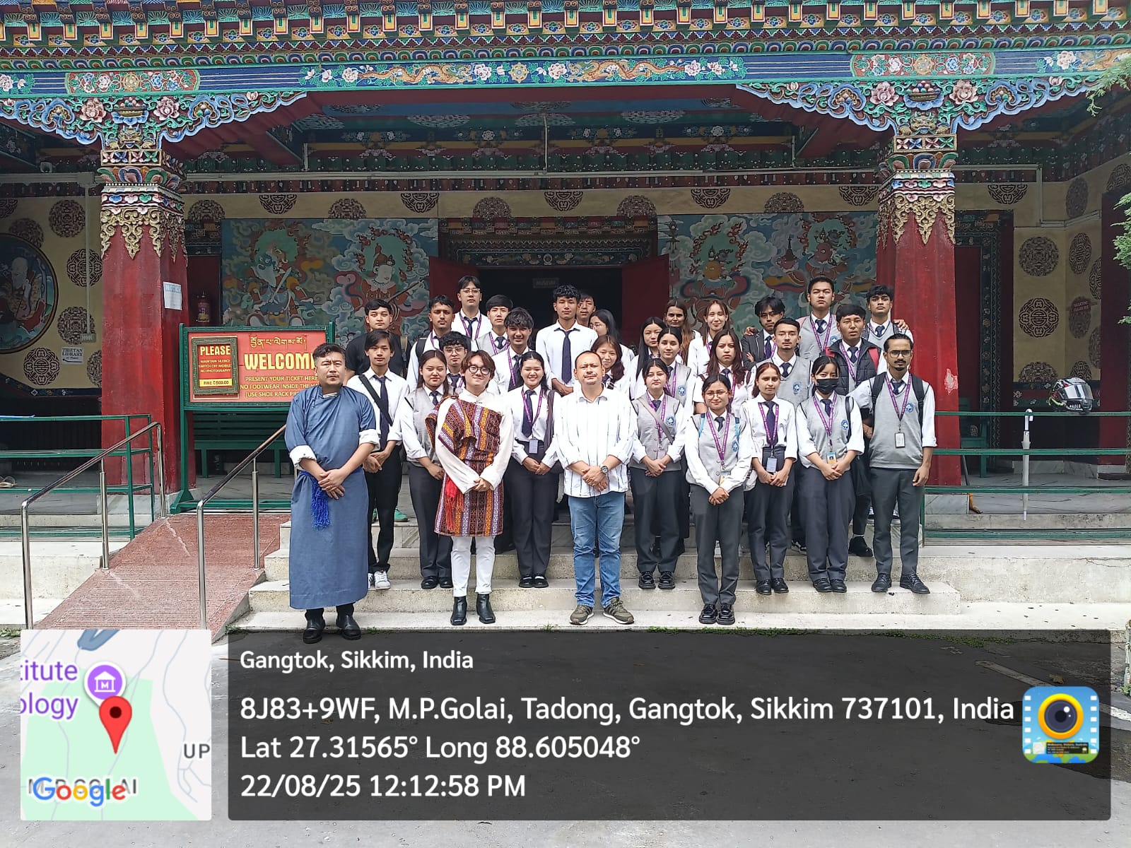 Educational Excursion to Namgyal Institute of Tibetology